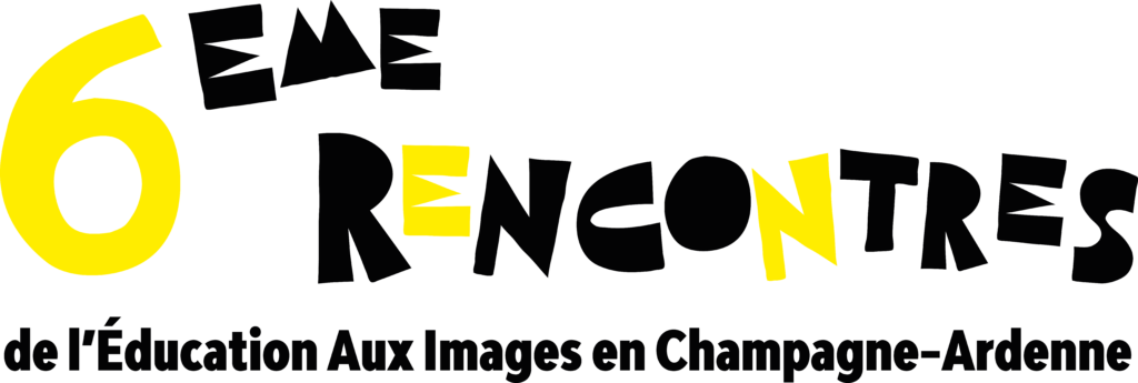 Logo - 6ème Rencontres de l'Éducation aux Images en Champagne-Ardenne par Le Blackmaria